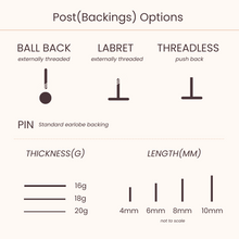 Load image into Gallery viewer, Mini Alphabet Earring