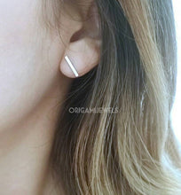 Load image into Gallery viewer, Bar Earrings