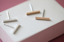 Load image into Gallery viewer, Bar Earrings