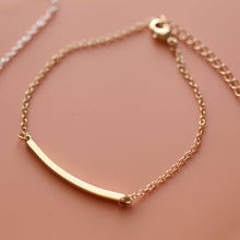 Load image into Gallery viewer, Crescent Bar Bracelet
