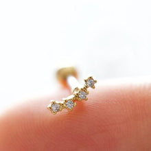 Load image into Gallery viewer, CZ Mini Constellation Earring - Origami Jewels