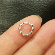 Load image into Gallery viewer, Sterling Silver Hoop - Origami Jewels