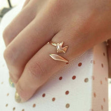 Load image into Gallery viewer, Fox Ring - Origami Jewels