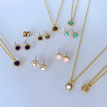 Load image into Gallery viewer, Gemstone Jewelry Set - Origami Jewels