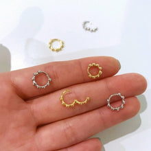 Load image into Gallery viewer, Sterling Silver Hoop - Origami Jewels