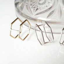 Load image into Gallery viewer, Double Hexagon Ring - Origami Jewels