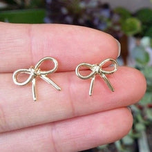 Load image into Gallery viewer, Bow Earrings - Origami Jewels
