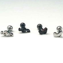 Load image into Gallery viewer, 16g Music Earrings - Origami Jewels