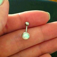 Load image into Gallery viewer, Opal Belly Ring - Origami Jewels