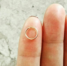 Load image into Gallery viewer, Infinity Hoop Earring - Origami Jewels