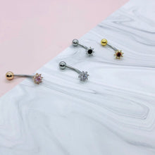 Load image into Gallery viewer, Sunflower Naval Ring - Origami Jewels