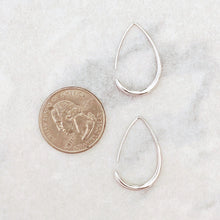 Load image into Gallery viewer, Teardrop Hoops - Origami Jewels