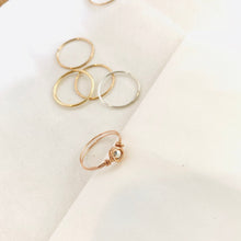 Load image into Gallery viewer, 925 Silver Ball Wrapped Rose Ring - Origami Jewels