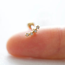 Load image into Gallery viewer, CZ Mini Constellation Earring - Origami Jewels