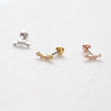 Load image into Gallery viewer, CZ Mini Constellation Earring - Origami Jewels