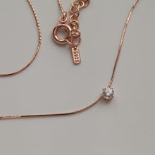 Load image into Gallery viewer, Chic Dainty Necklace, black collarbone necklace, sterling silver necklace, necklaces for her, gold minimalist, dainty jewelry, gifts for her