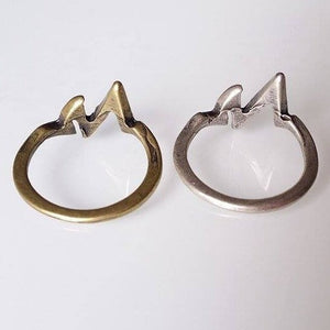 Heartbeat Midi Ring - Origami Jewels