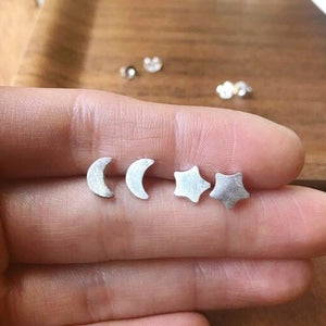 Celestial Stud Earring - Origami Jewels