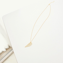 Load image into Gallery viewer, Angle Wing Necklace - Origami Jewels