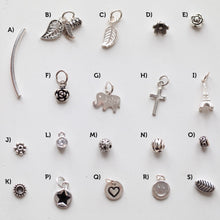 Load image into Gallery viewer, Sterling Silver Charm Bracelets