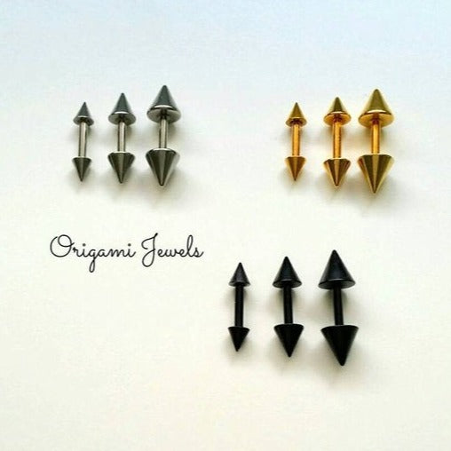 Cone Earrings - Origami Jewels