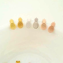 Load image into Gallery viewer, Pineapple Earrings - Origami Jewels