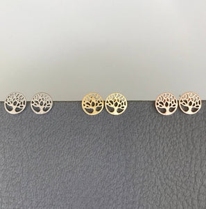 Tree of Life Earrings - Origami Jewels