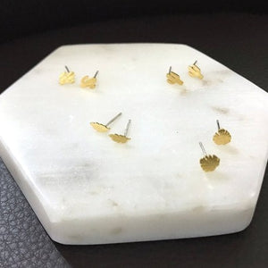 Tiny Cactus Stud - Origami Jewels