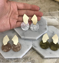 Load image into Gallery viewer, Modern Geometric Earrings - Origami Jewels