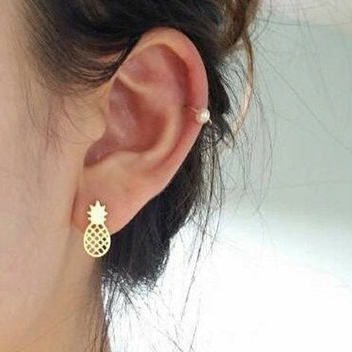 Pineapple Earrings - Origami Jewels