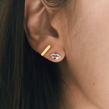 Load image into Gallery viewer, Lip Earrings - Origami Jewels