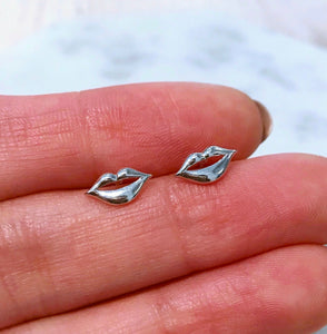 Lip Earrings - Origami Jewels