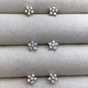 Petaled Flower Studs