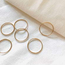 Load image into Gallery viewer, 14k gold filled Thin Layer Ring - Origami Jewels