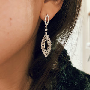 Elegant Bridal Earrings - Origami Jewels