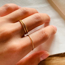 Load image into Gallery viewer, 14k gold filled Thin Layer Ring - Origami Jewels