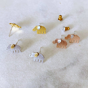Elephant Earrings - Origami Jewels