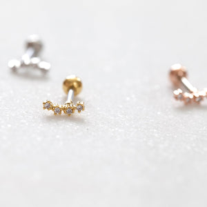 CZ Mini Constellation Earring - Origami Jewels