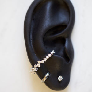 Suspender Earrings - Origami Jewels