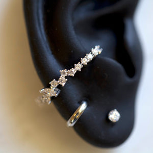 Suspender Earrings - Origami Jewels