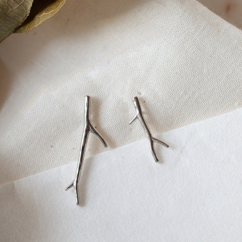 Mismatch Twig Earrings