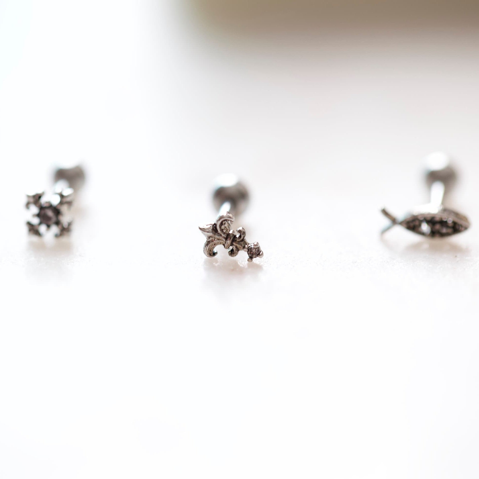 Medieval Cartilage Stud – Origami Jewels