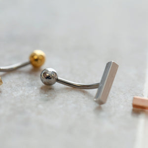 Snowflake Belly Ring
