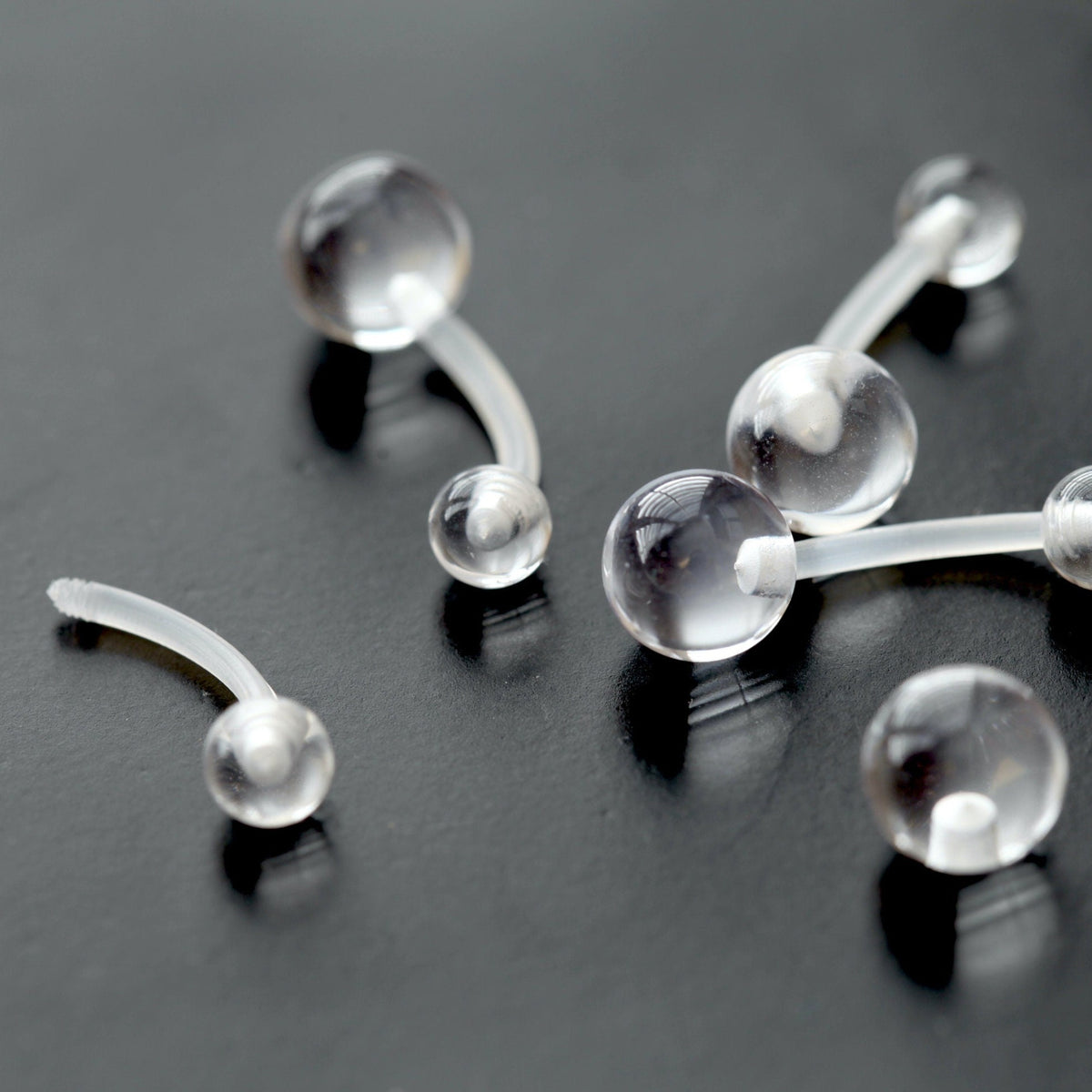 14g Bioflex Belly Ring – Origami Jewels