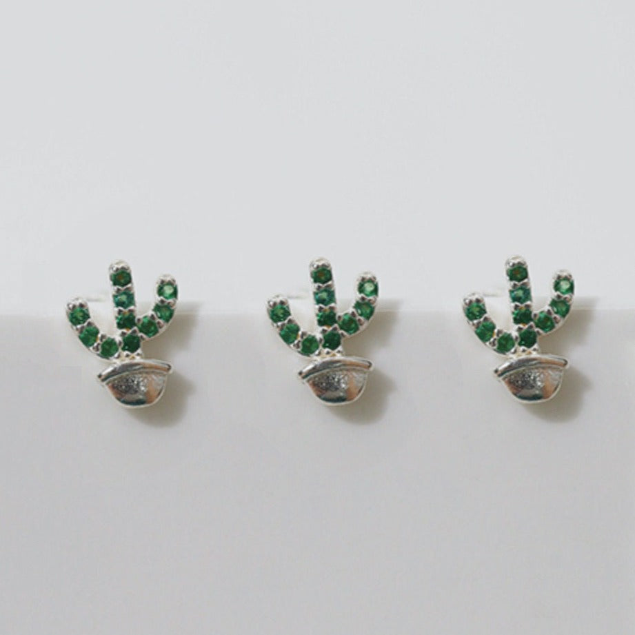 Succulent Plant Earrings – Origami Jewels