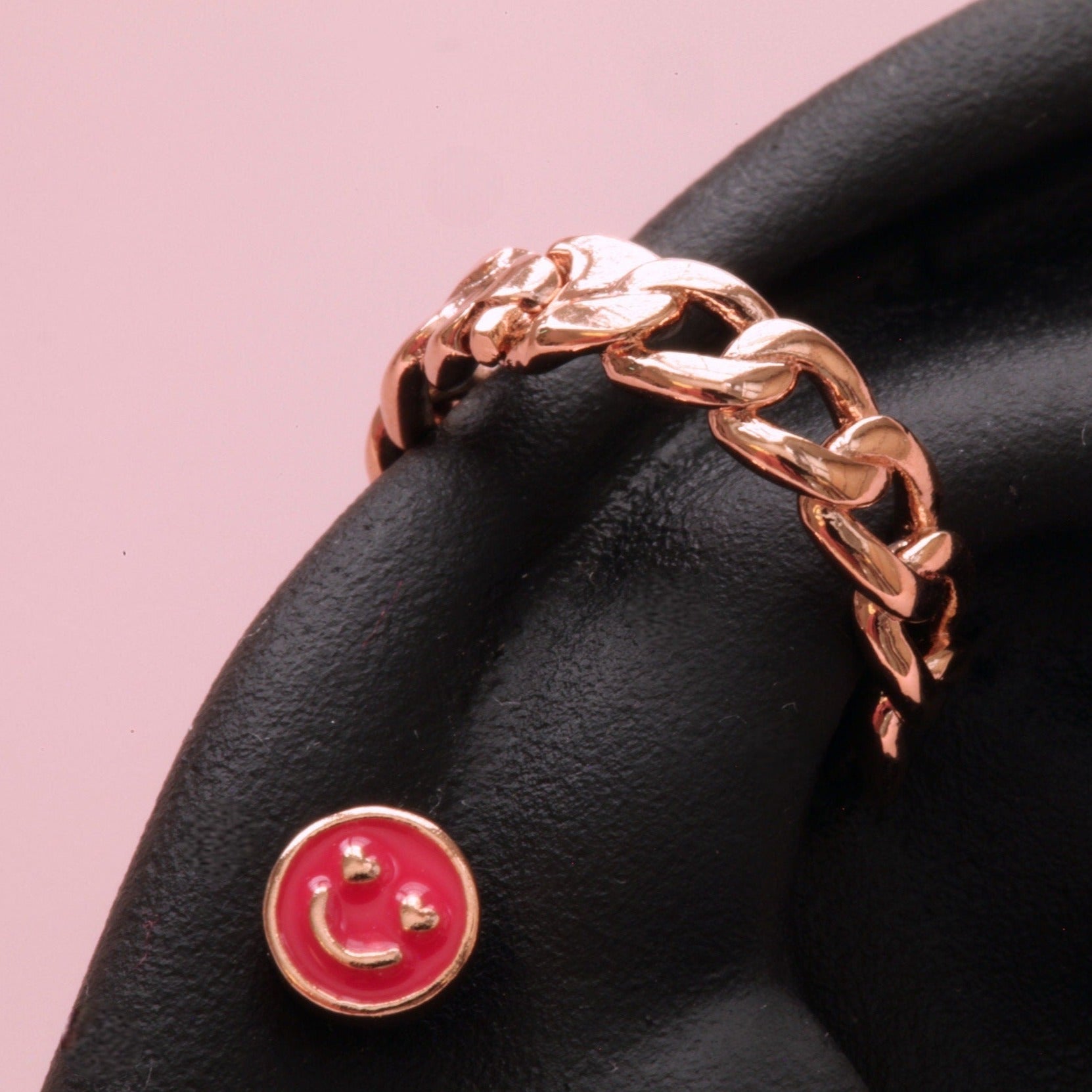 Twirl Chain Hoop – Origami Jewels