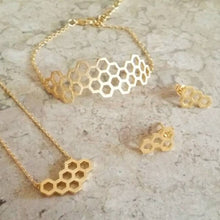 Load image into Gallery viewer, Honeycomb Jewelry Collection